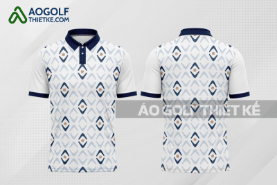 Mẫu áo đấu golf CLB Bạc Liêu màu xanh tím than thiết kế GF4