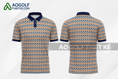 Mẫu quần áo golf CLB Bình Phước màu cam thiết kế GF8