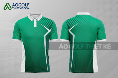 Mẫu quần áo golf Hà Nội tự thiết kế màu xanh ngọc GF1