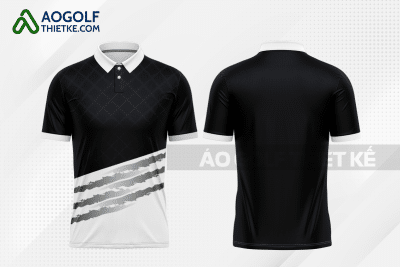 Mẫu áo polo golf CLB Marketing màu đỏ thiết kế GF84