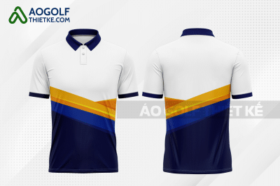 Mẫu áo thun golf CLB Quảng Trị màu tím than thiết kế GF51