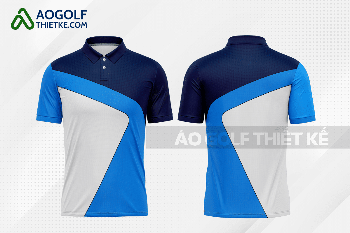 Mẫu quần áo đánh golf CLB kiến trúc và xây dựng màu xanh da trời thiết kế GF72