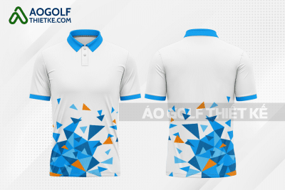 Mẫu quần áo golf CLB Nam Định màu xanh da trời thiết kế GF41