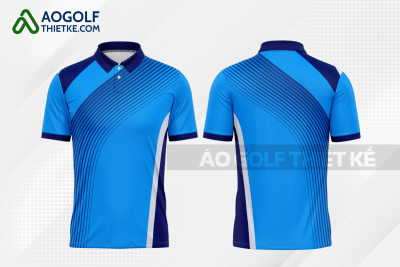 Mẫu quần áo golf CLB công nghệ chế biến lâm sản màu xanh da trời thiết kế GF71