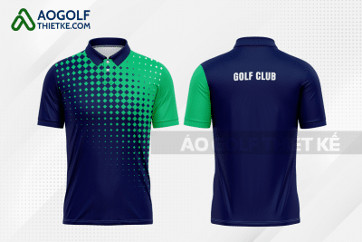 Mẫu áo chơi golf CLB Quận 10 màu tím than thiết kế GF248