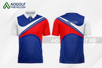 Mẫu áo chơi golf CLB nông học màu đỏ thiết kế GF203