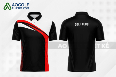 Mẫu đồng phục golf CLB Quận 4 màu đỏ thiết kế GF243