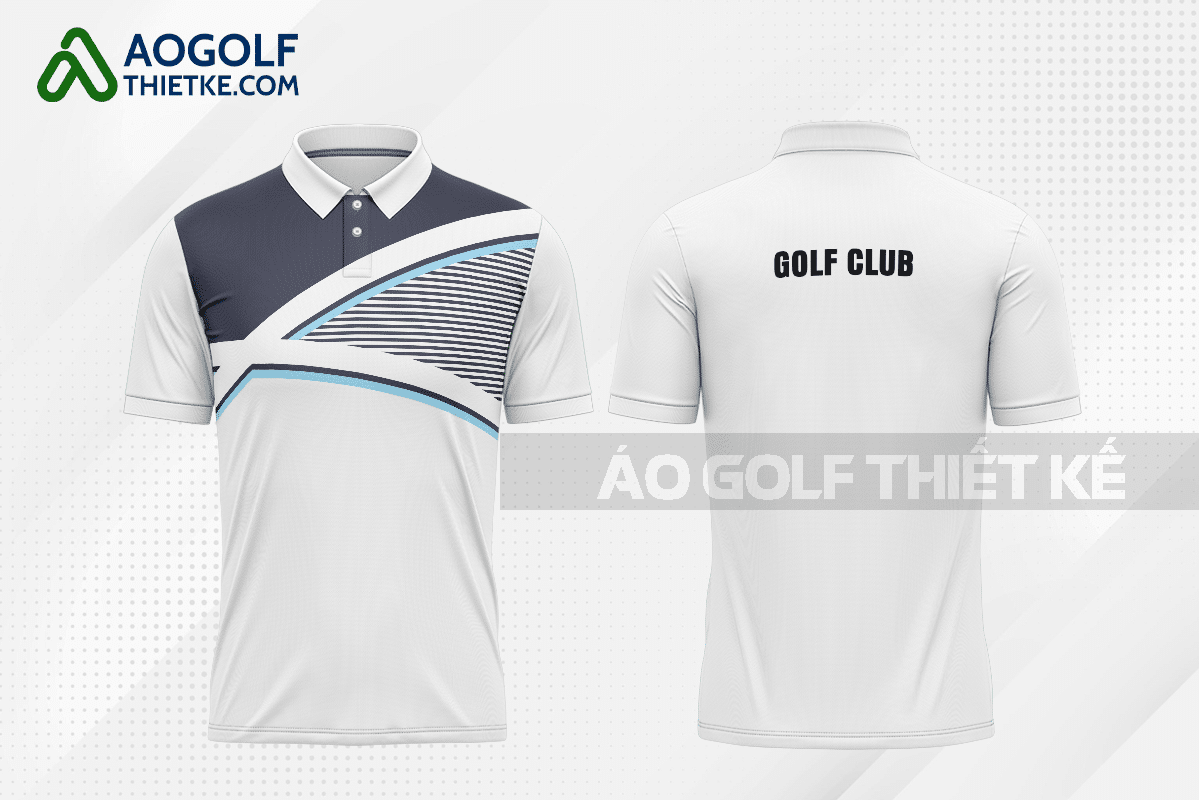 Mẫu đồng phục golf CLB hải dương học màu xám thiết kế GF168