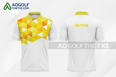 Mẫu quần áo đánh golf CLB hóa học màu vàng thiết kế GF162