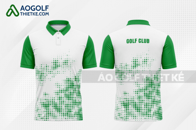 Mẫu quần áo golf CLB Bắc Yên màu xanh lá cây thiết kế GF296