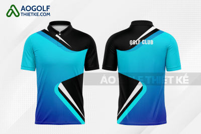 Mẫu quần áo golf CLB Huyện Thanh Oai màu xanh da trời thiết kế GF236