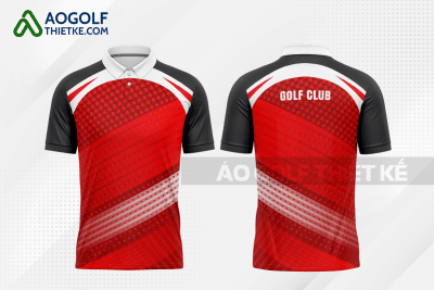 Mẫu quần áo golf CLB công nghệ rau hoa quả - cảnh quan màu đỏ thiết kế GF206