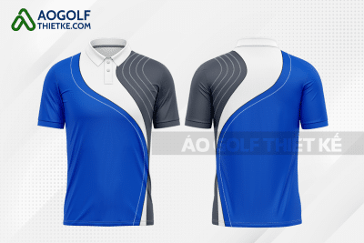 Mẫu quần áo golf CLB sư phạm kỹ thuật nông nghiệp màu xanh dương thiết kế GF191