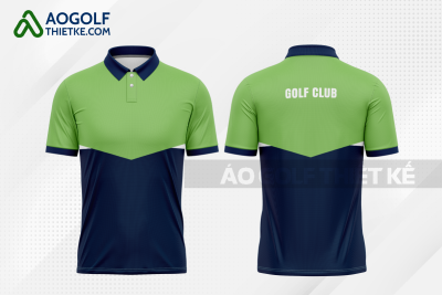 Mẫu áo đấu golf CLB Cà Mau màu nõn chuối thiết kế nữ GF334