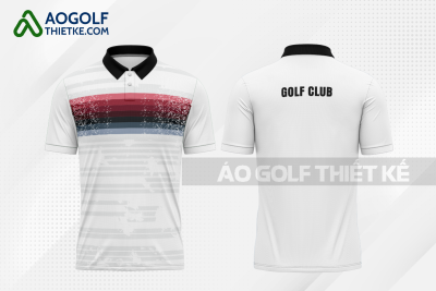 Mẫu áo đấu golf CLB Cô Tô màu trắng thiết kế nữ GF394