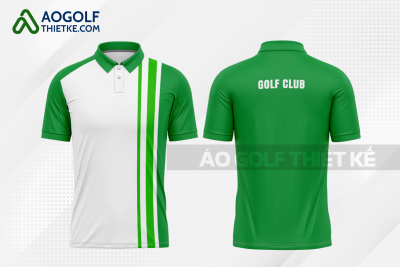 Mẫu áo golf có cổ CLB Ea Súp màu xanh lá thiết kế độc GF471