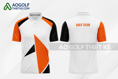Mẫu áo thun golf CLB Ea Kar màu cam thiết kế đẹp GF470