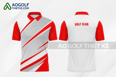 Mẫu đồng phục golf CLB Bảo Thắng màu đỏ thiết kế GF303