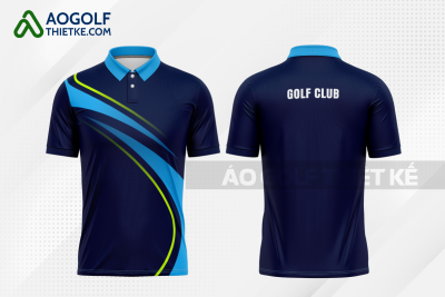 Mẫu đồng phục golf CLB Cờ Đỏ màu tím than thiết kế nam GF393