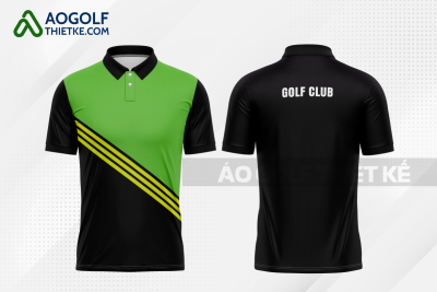 Mẫu quần áo đánh golf CLB Bỉm Sơn màu xanh lá thiết kế GF312