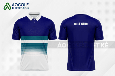 Mẫu quần áo đánh golf CLB Giá Rai màu xanh tím than thiết kế uy tín GF476