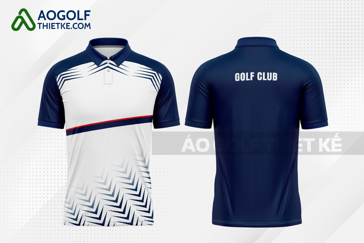 Mẫu quần áo golf CLB Cẩm Khê màu tím than thiết kế chất lượng GF341