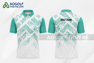 Mẫu quần áo golf CLB Đức Phổ màu xanh ngọc thiết kế lạ GF460