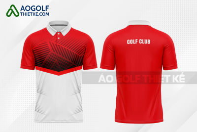 Mẫu trang phục thi đấu golf CLB Ea H'leo màu đỏ thiết kế chính hãng GF469
